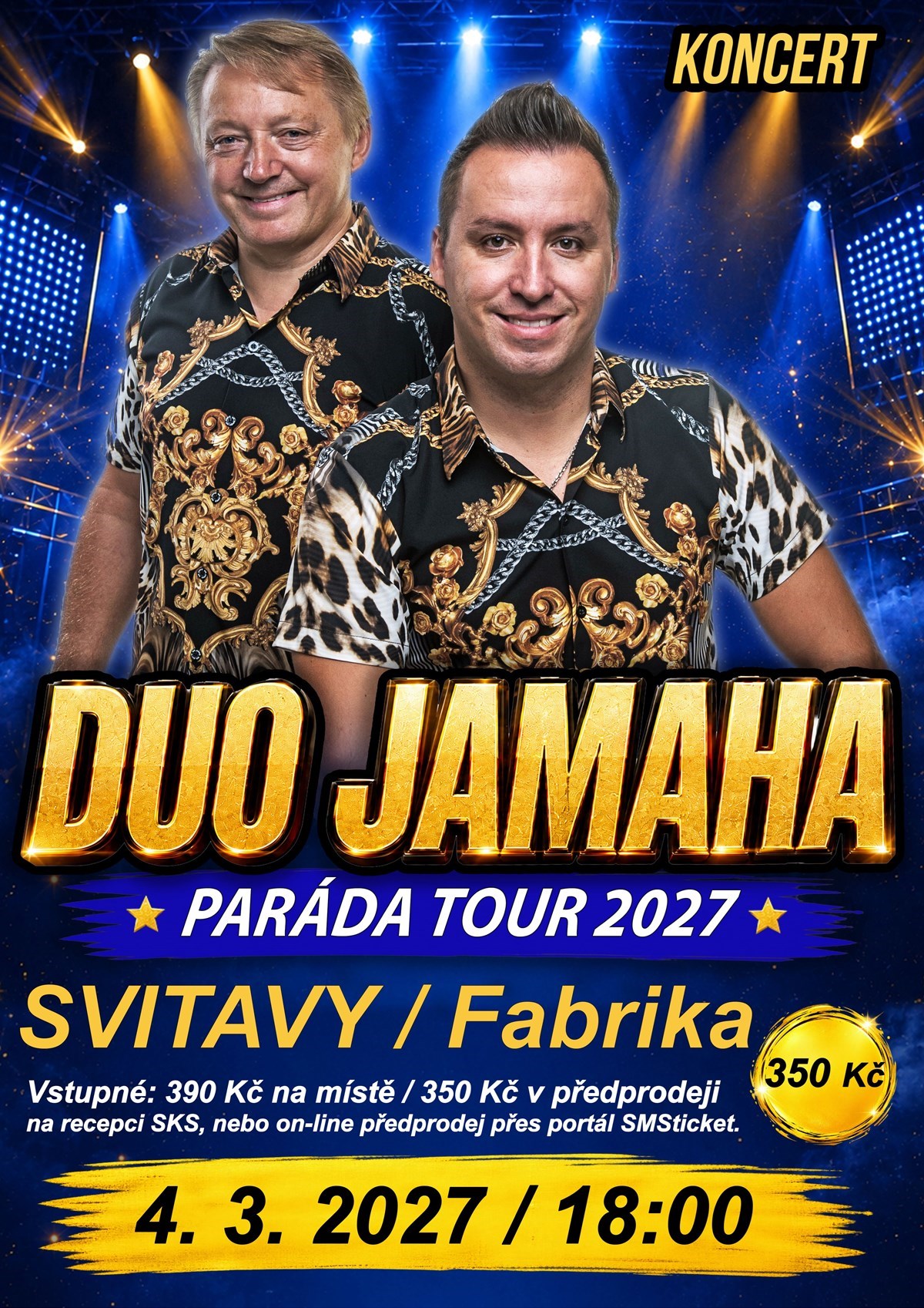 DUO JAMAHA - PARÁDA TOUR 2027