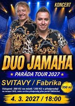 DUO JAMAHA - PARÁDA TOUR 2027