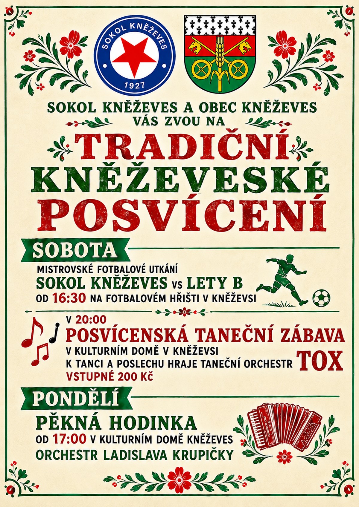 Kněževeské Posvícení 2026