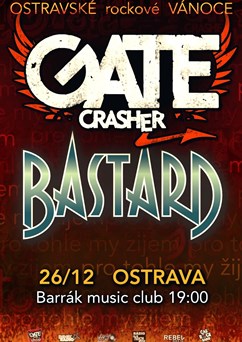 GATE Crasher a Bastard | Ostravské Rockové Vánoce