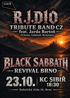 R.J. Dio Tribute band CZ + Black Sabbath Revival Brno