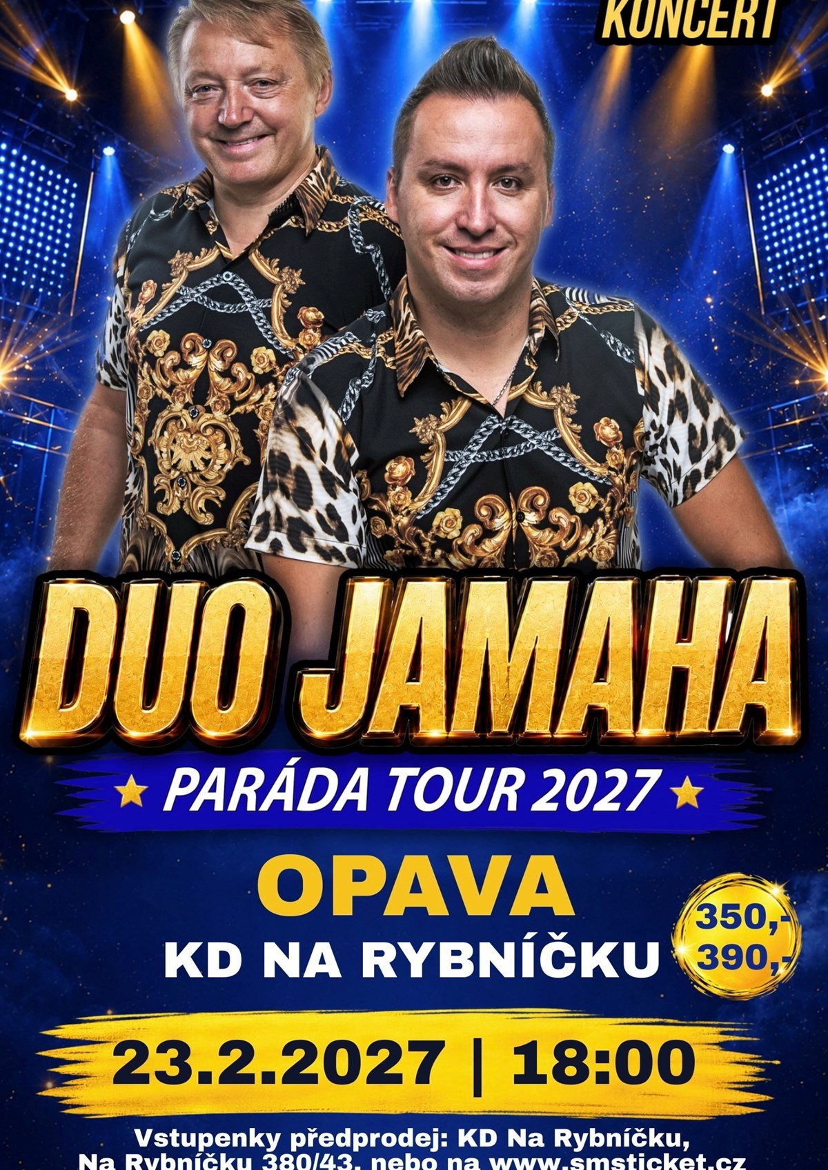 Koncert DUO JAMAHA - Opava