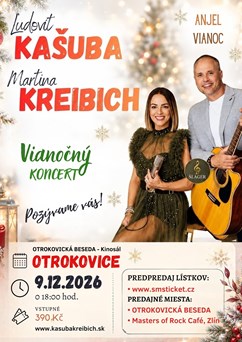 Koncert Ľudovít Kašuba a Martina Kreibich OTROKOVICE