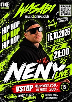NENY LIVE ve Znojmě!