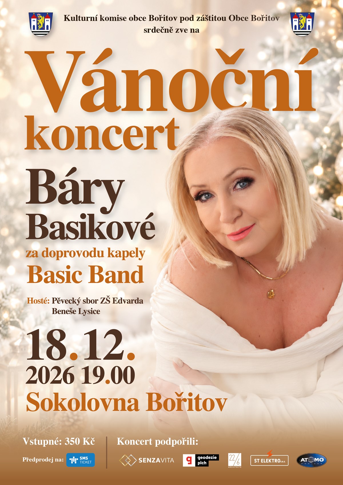 Vánoční koncert Báry Basikové
