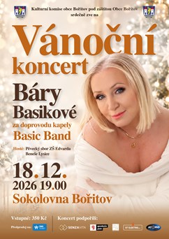 Vánoční koncert Báry Basikové