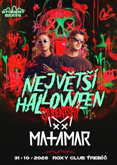 Největší Halloween v Třebíči s MATAMAR