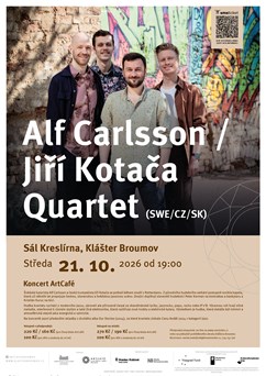 ArtCafé: Alf Carlsson / Jiří Kotača quartet (SWE/CZ/SK)
