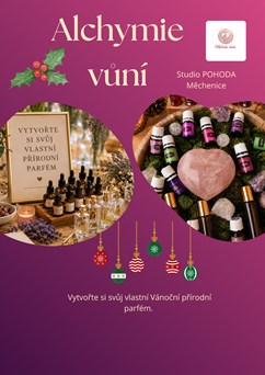 Vánoční zážitkový workshop přírodního parfému