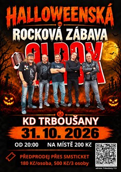 Halloweenská rocková zábava ALROX Trboušany