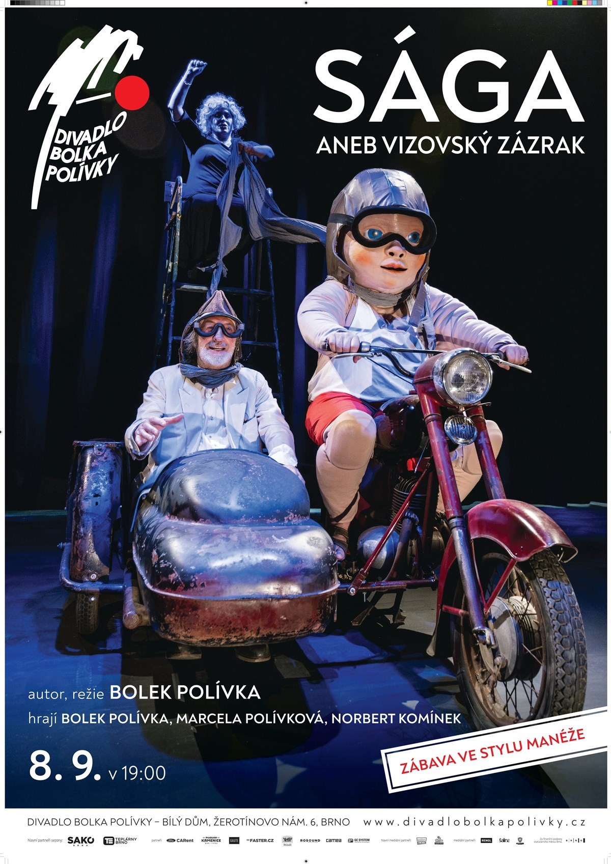 Divadlo Bolka Polívky - SÁGA ANEB VIZOVSKÝ ZÁZRAK