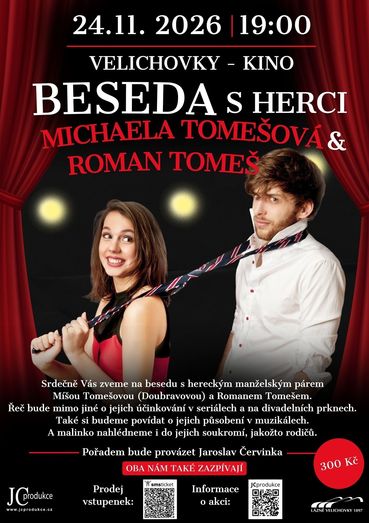 Beseda - Míša a Roman Tomešovi