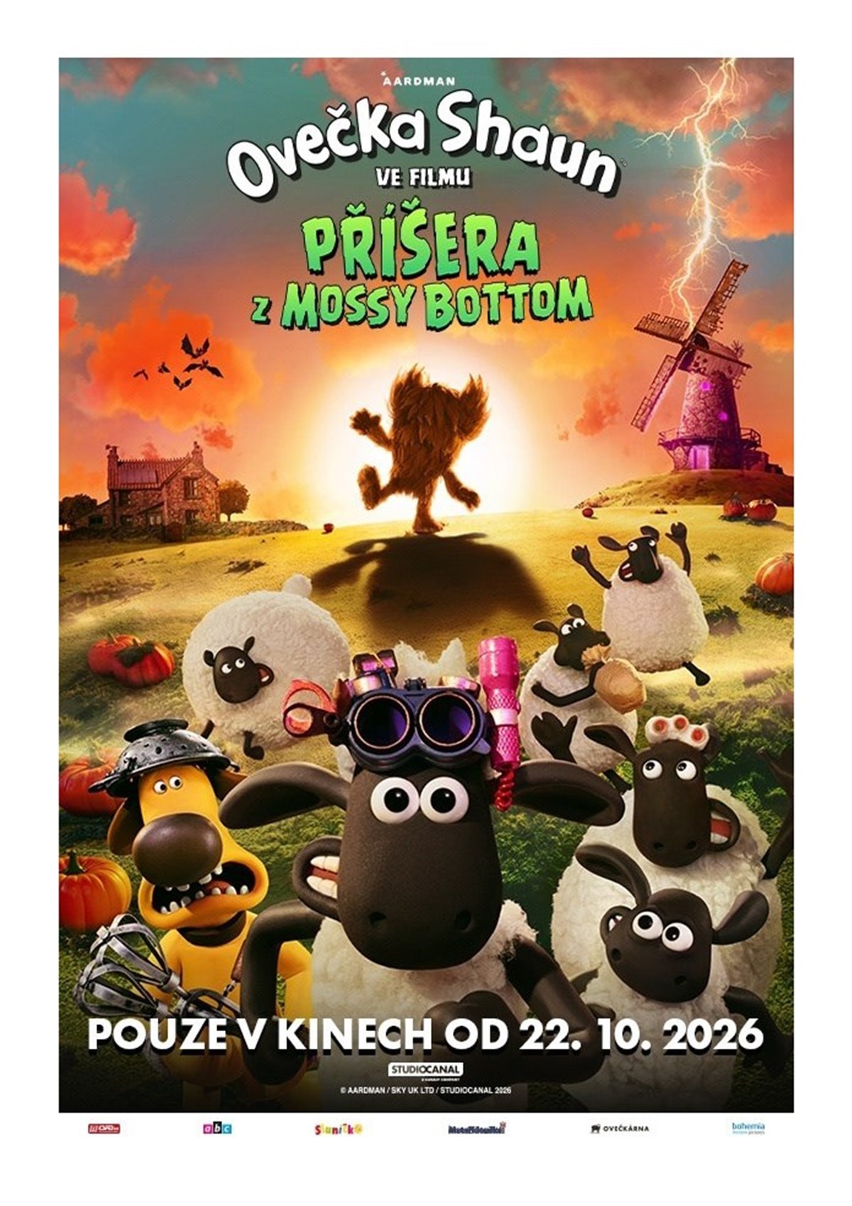 Ovečka Shaun ve filmu Příšera z Mossy Bottom