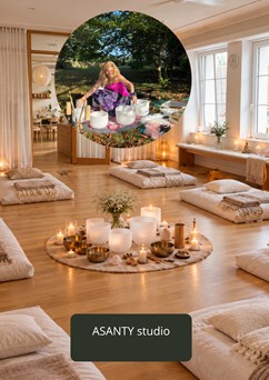 Zvuková lázeň s křišťálovými mísami & aromaterapie