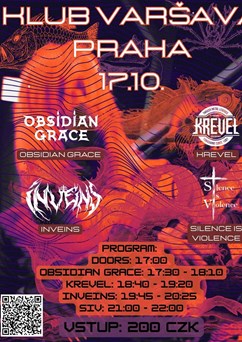 No longer silent - SiV + Obsidian grace, InVeins, Krevel