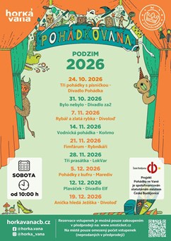 Pohádkovana aneb pohádky pro děti v Horké vaně