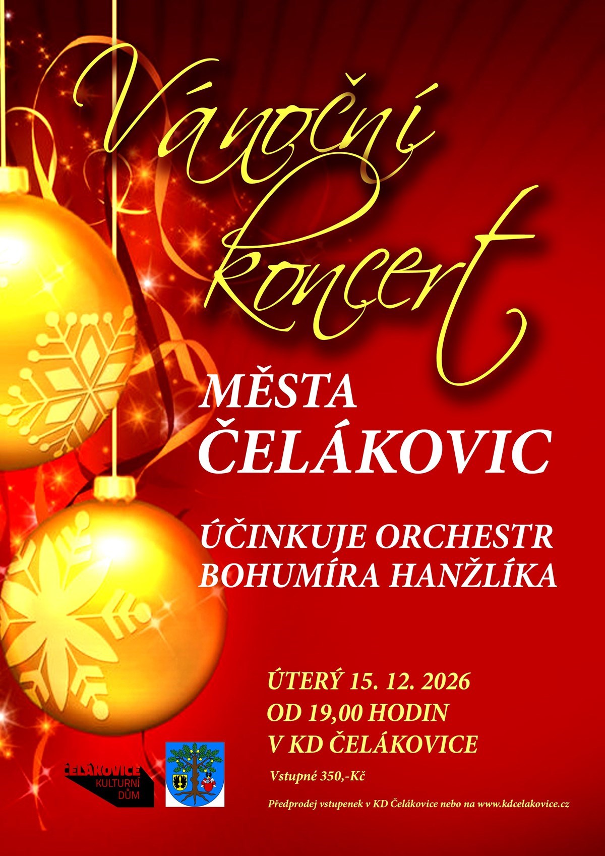 Vánoční koncert města Čelákovic
