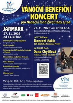Benefiční koncert pro Nadační fond Život tady a teď