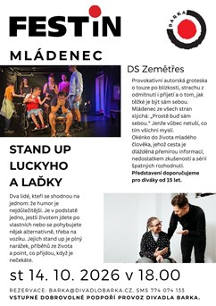 FEST IN 2026: Mládenec + Stand up Luckyho a Laďky 