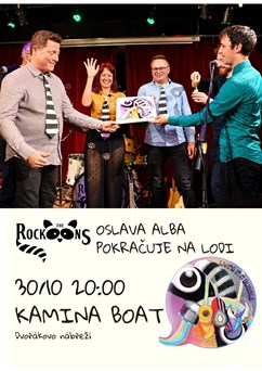 The Rockoons na lodi - ozvěny křtu