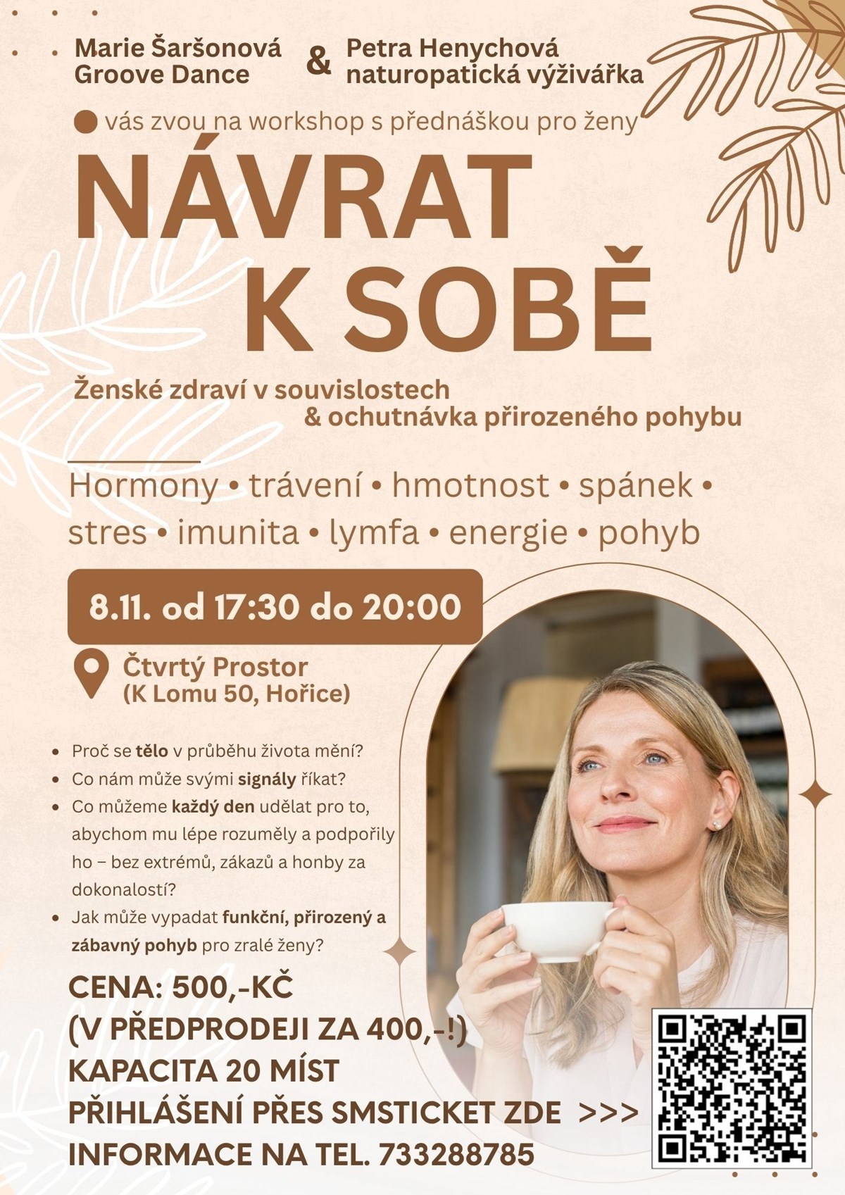 Návrat k sobě - workshop pro ženy