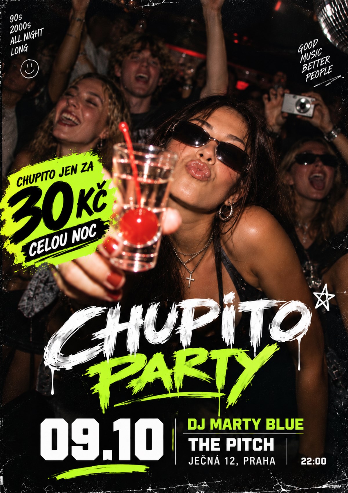 Chupito Party už 9. 10. v The Pitch!