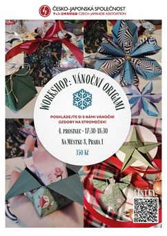 Workshop: vánoční origami
