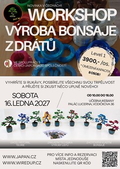 Wired Up – výroba bonsaje z drátů