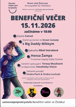 Benefiční večer - Pardubice