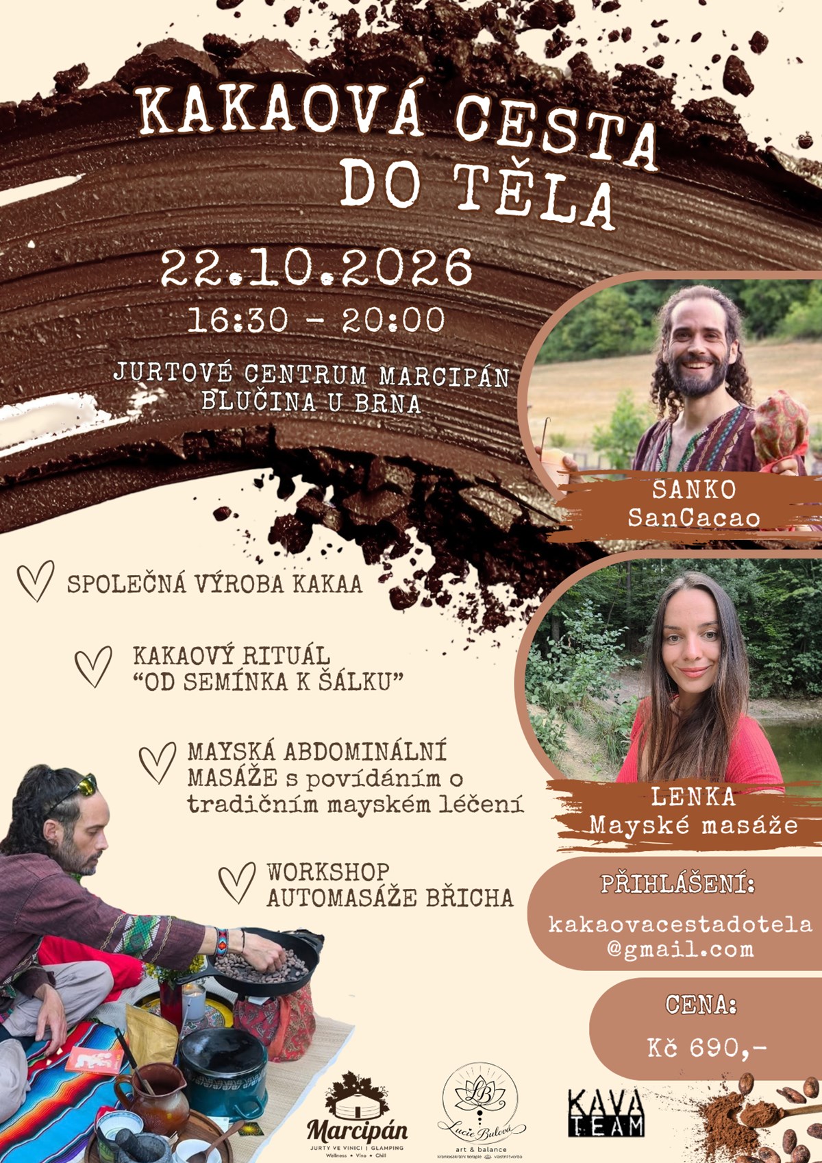 Kakaová cesta do těla se Sankem a Lenkou