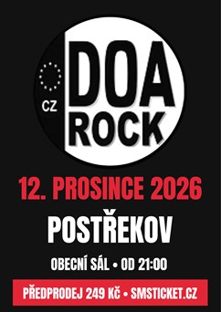 DOA Rock – rocková zábava v Postřekově