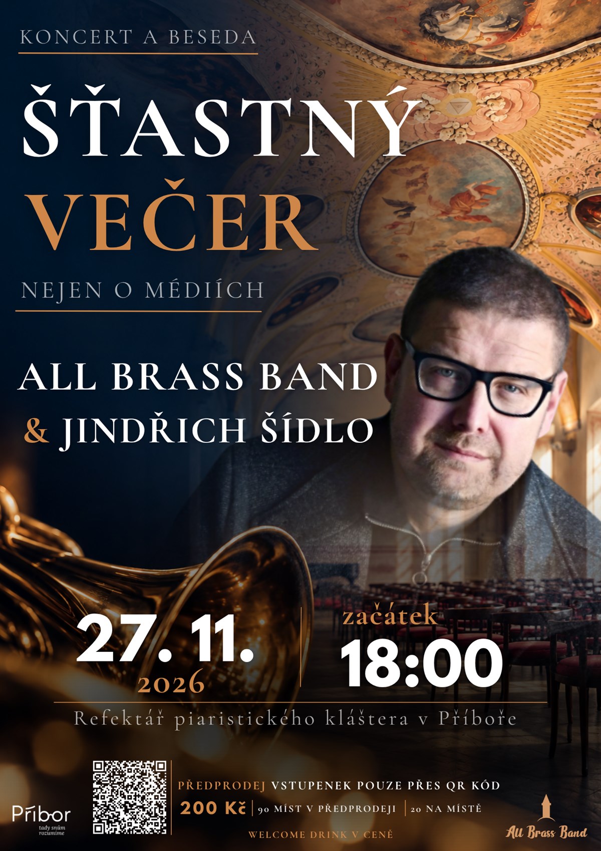 Šťastný večer - nejen o médiích