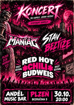 MANIAC @ RED HOT CHILI BUDWEIS (RHCP REVIVAL) @ STAV BEZTÍŽE
