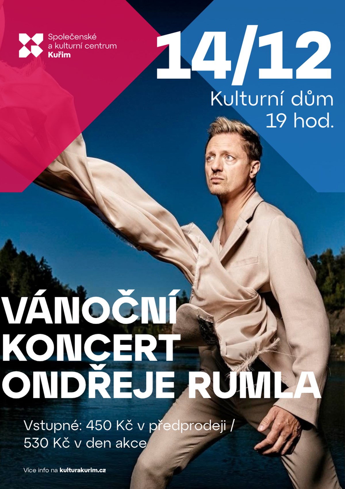 Vánoční koncert Ondřeje Rumla