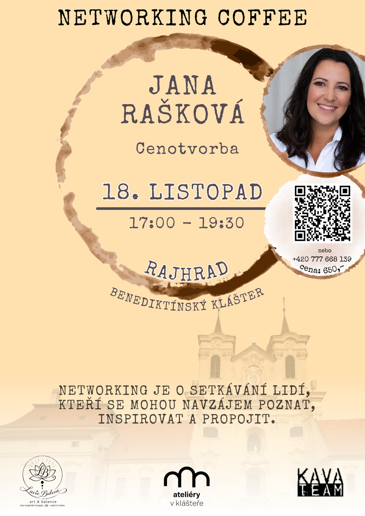 Networking Coffee s Janou Raškovou