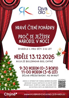Hravé čtení - Proč se Ježíšek narodil v noci (Divadlo L)