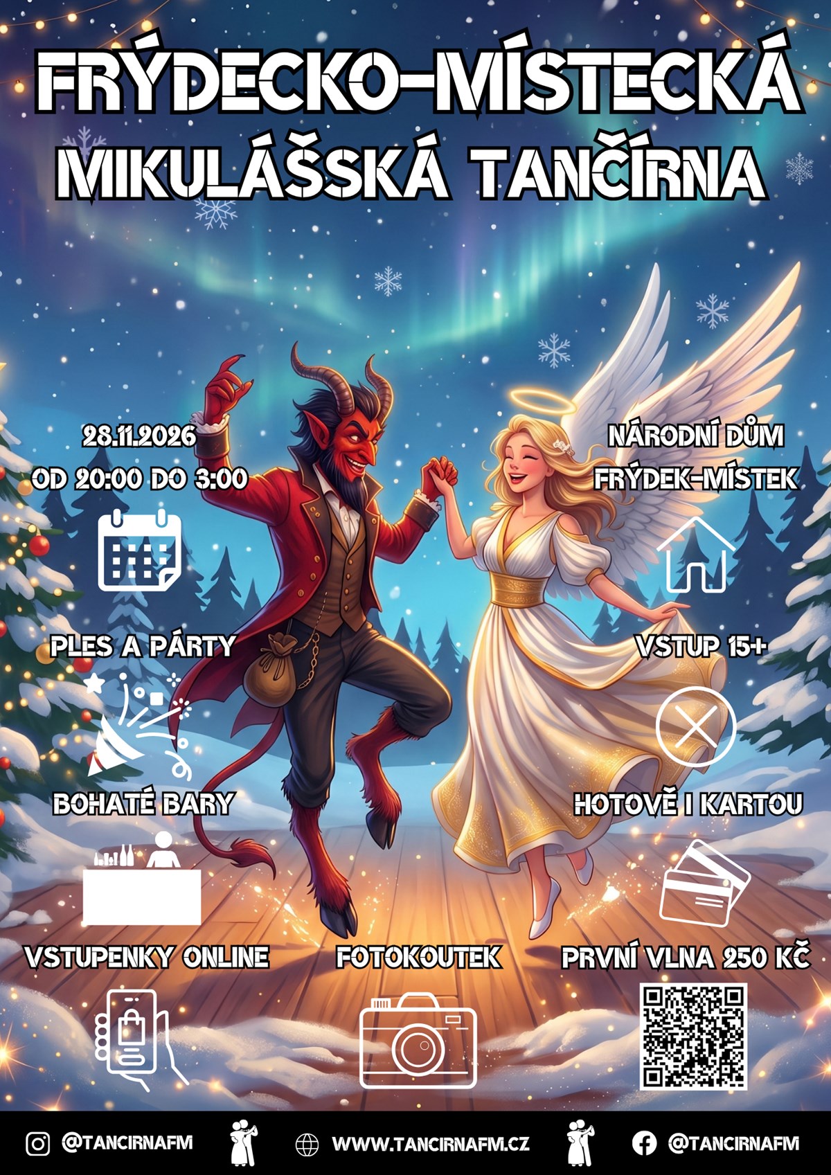Frýdecko Místecká Mikulášská Tančírna