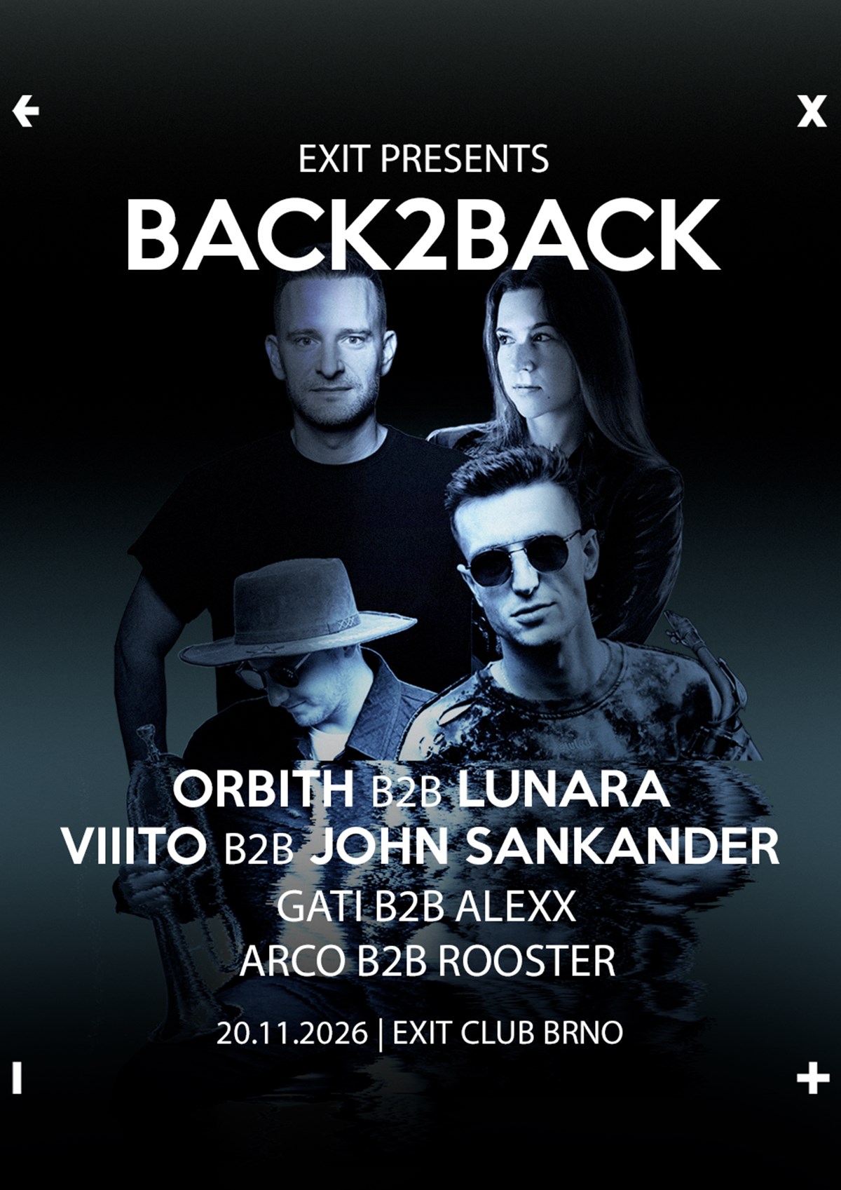 EXIT presents: BACK 2 BACK