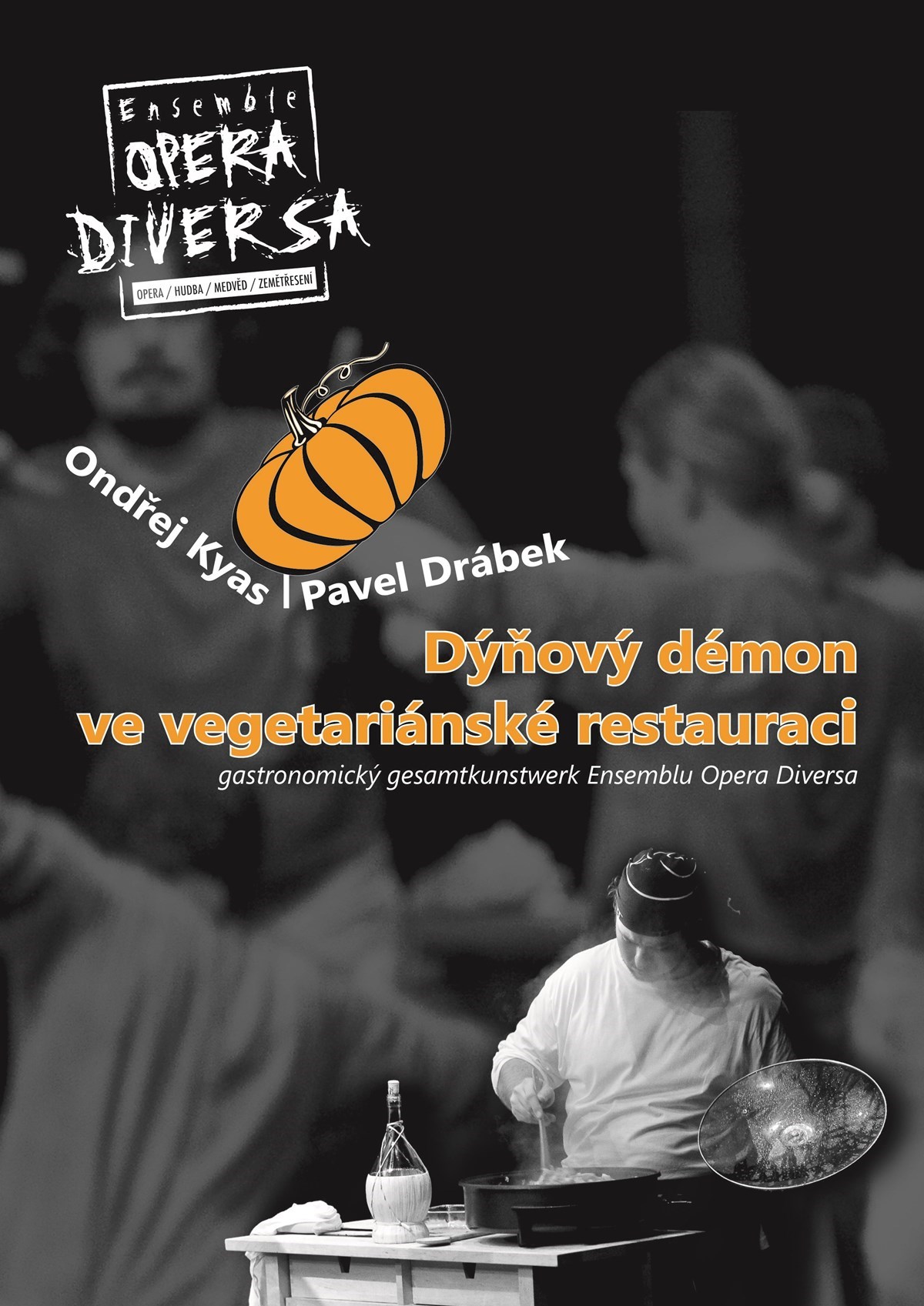 Dýňový démon ve vegetariánské restauraci