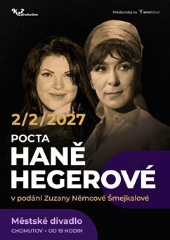 Pocta Haně Hegerové v Chomutově