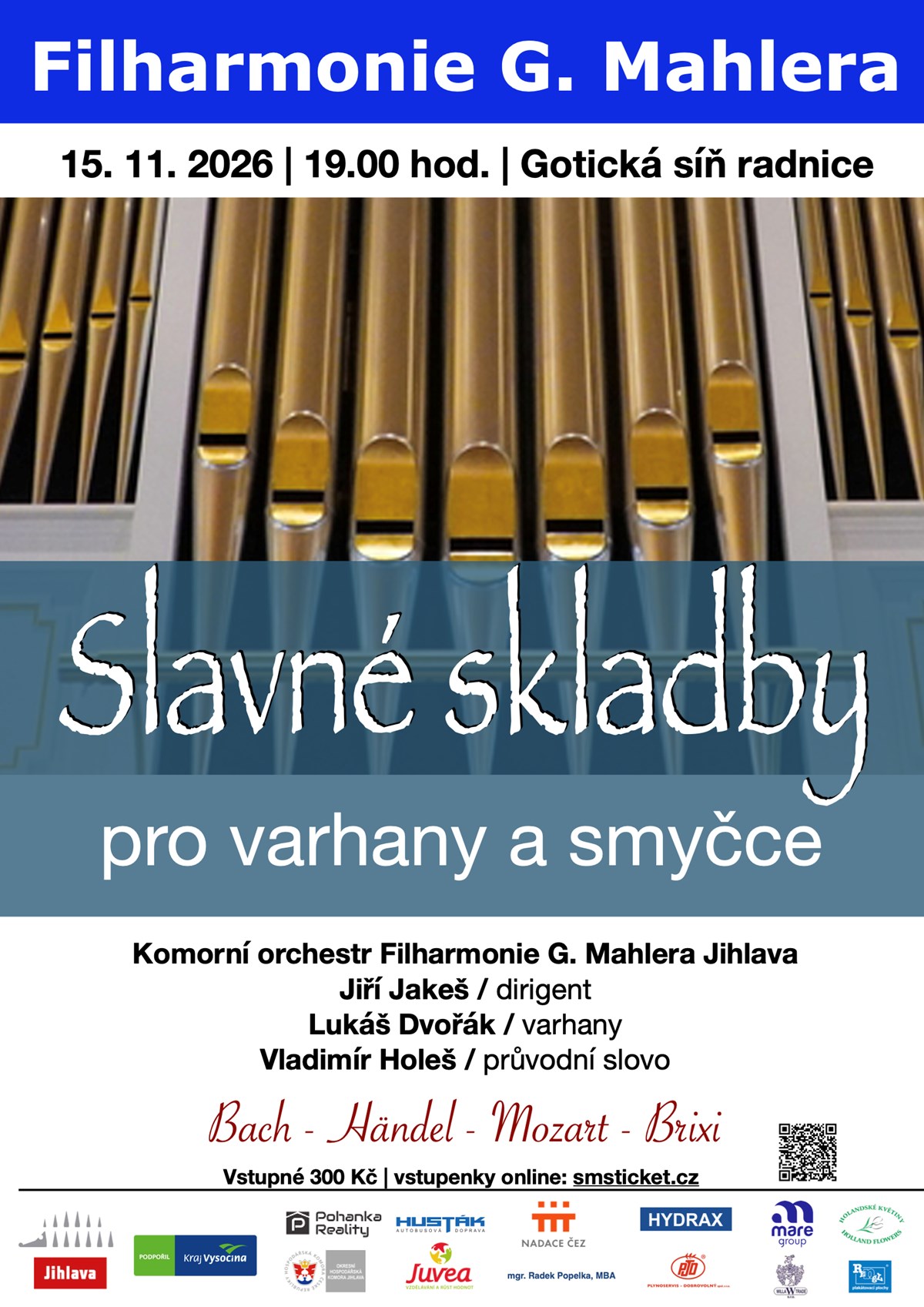 Slavné skladby pro varhany a smyčce