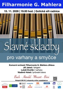 Slavné skladby pro varhany a smyčce