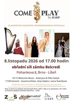 COME & PLAY – The HARP: závěrečný koncert