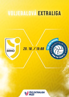 4. kolo ČEZ extraligy mužů: Brno - Ostrava