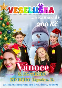 Vánoce s Veseluškou a kamarády