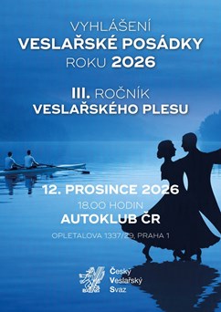 III.ročník veslařského plesu s vyhlášením posádky roku 2026