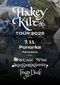 Vintage Wine + Foggy Dude + Kalsarikännit v Pardubicích