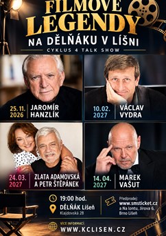 FILMOVÉ LEGENDY na Dělňáku v LÍŠNI - předplatné