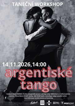 Argentinské tango - taneční workshop