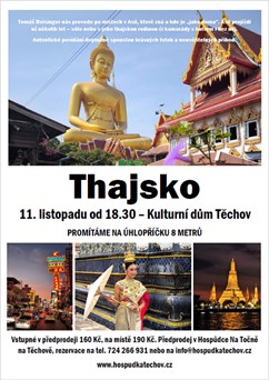 Thajsko - cestopisná přednáška